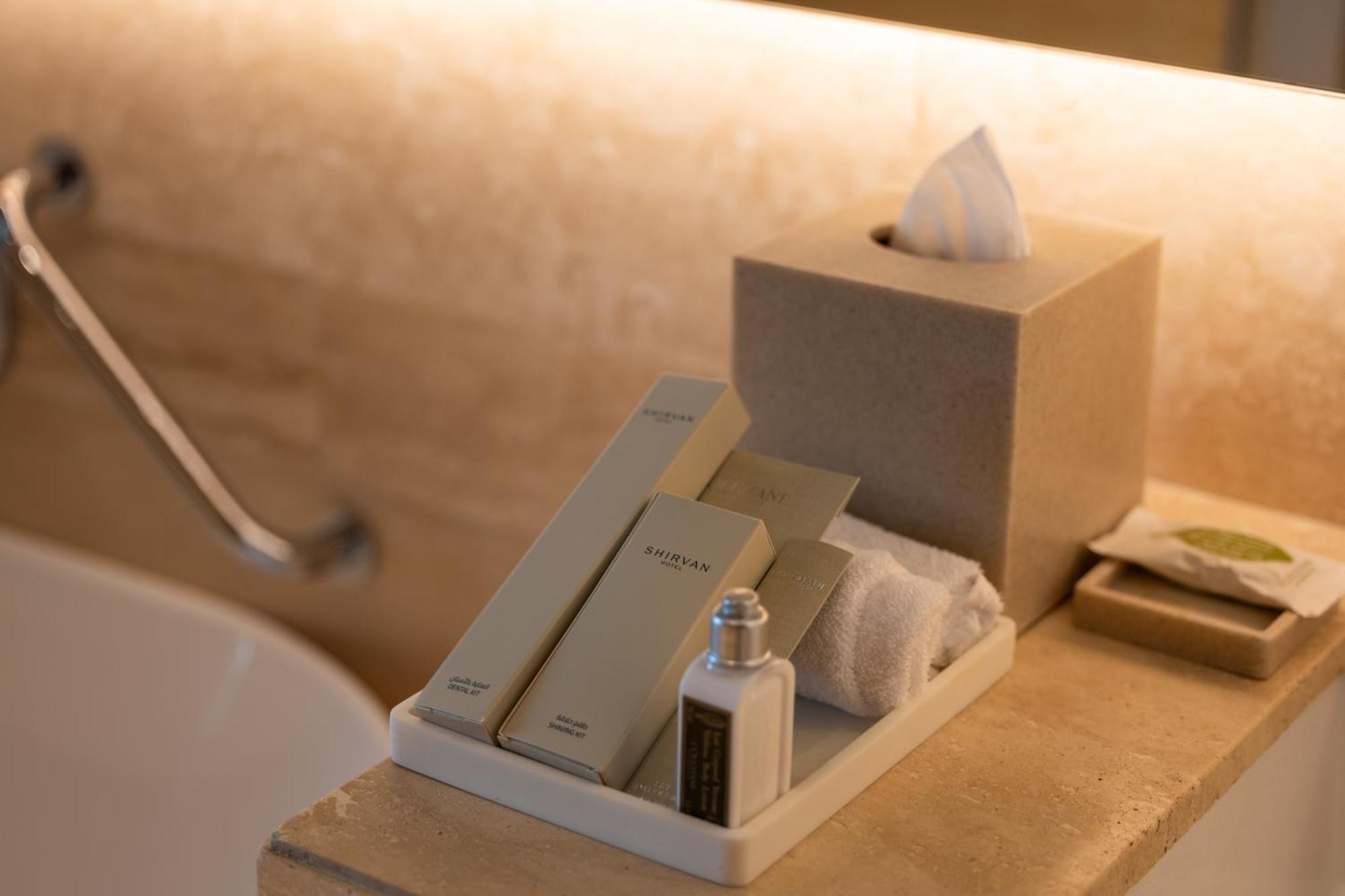 Shirvan Hotel City Yard Cidde Dış mekan fotoğraf A tissue box