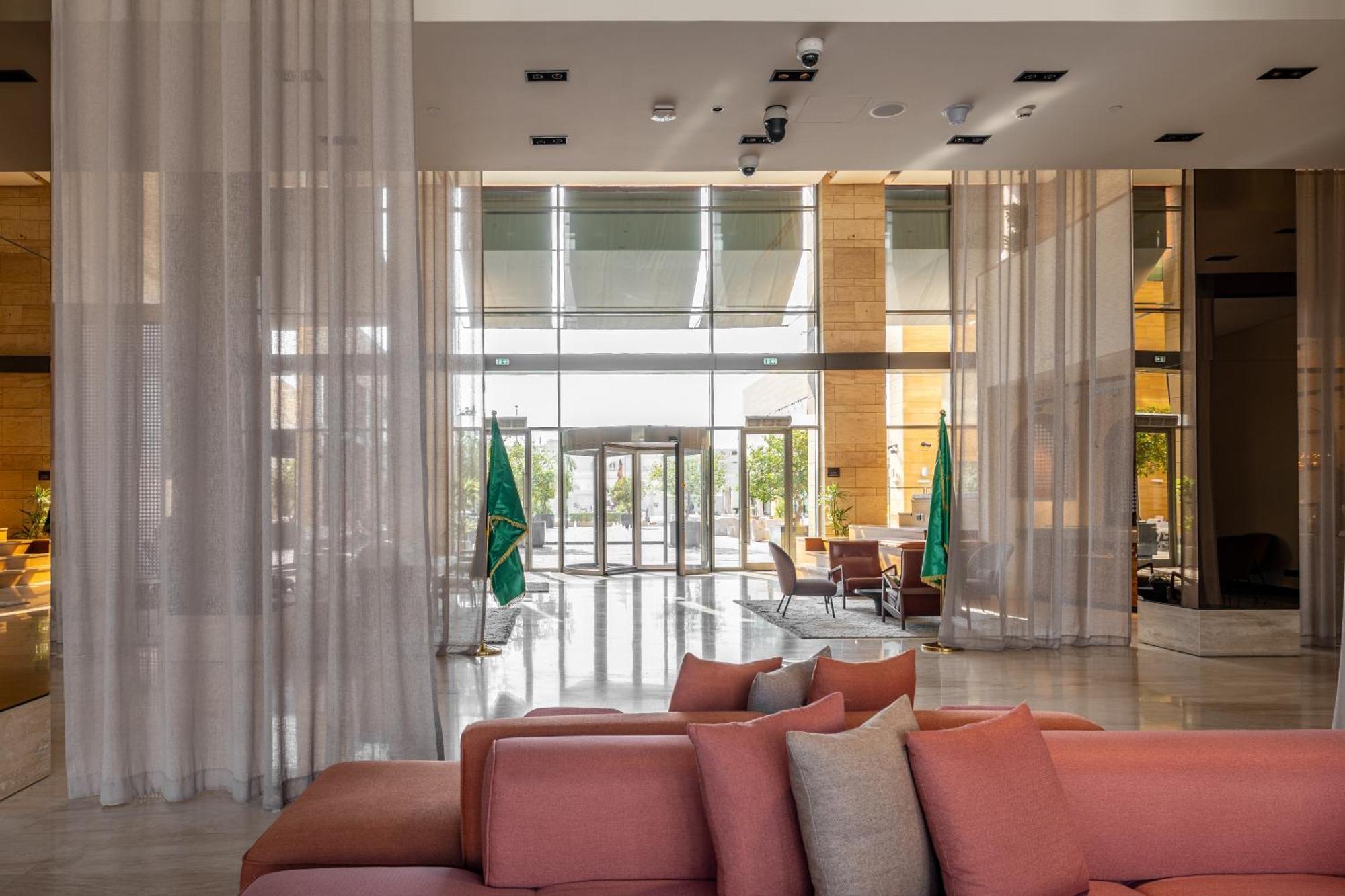 Shirvan Hotel City Yard Cidde Dış mekan fotoğraf Lobby