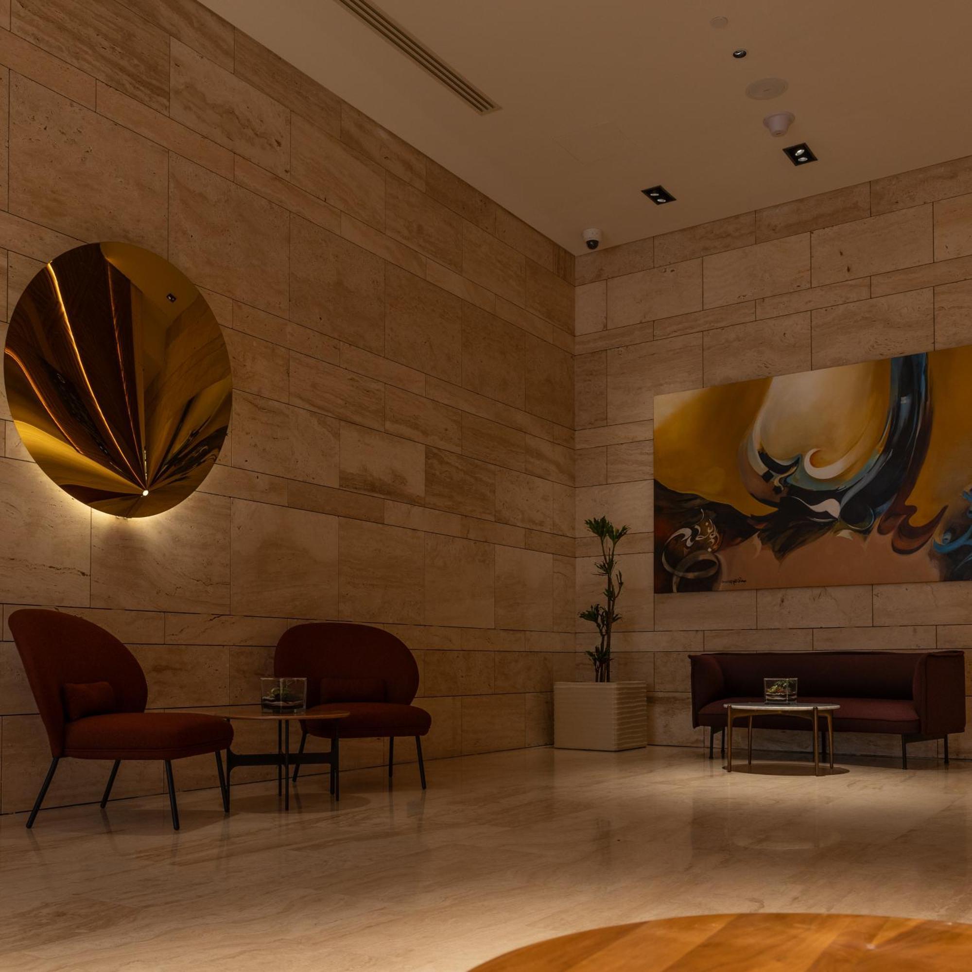 Shirvan Hotel City Yard Cidde Dış mekan fotoğraf The lobby of the hotel